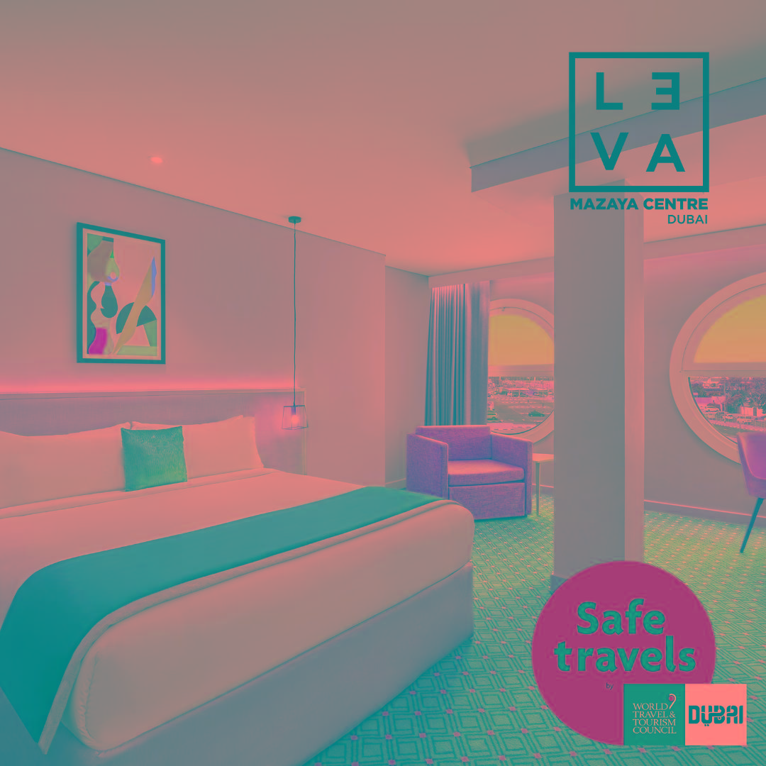 Leva Hotel Mazaya Centre Dubai Ngoại thất bức ảnh