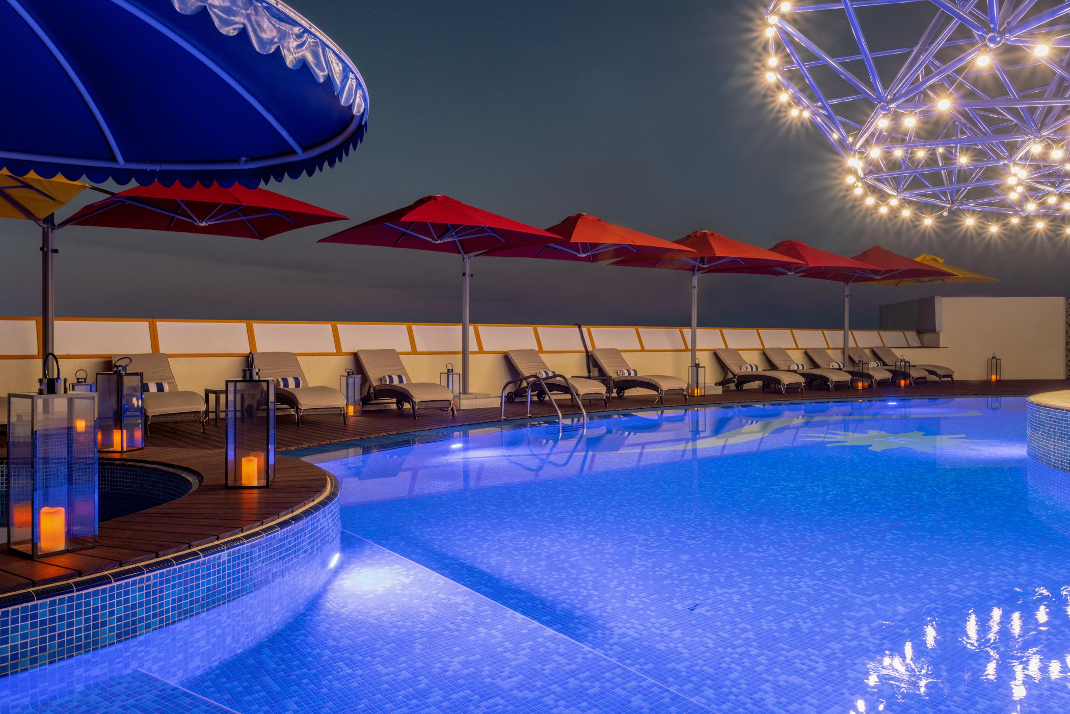 Leva Hotel Mazaya Centre Dubai Ngoại thất bức ảnh