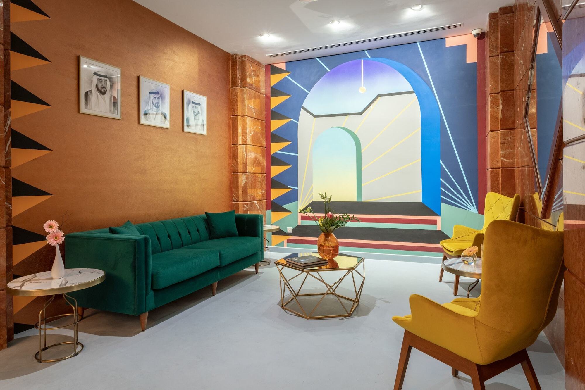 Leva Hotel Mazaya Centre Dubai Ngoại thất bức ảnh
