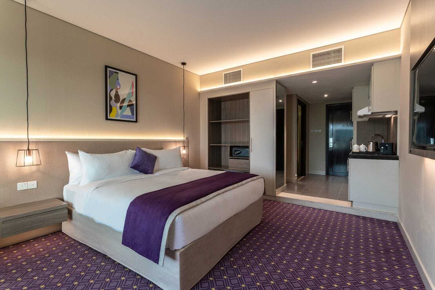 Leva Hotel Mazaya Centre Dubai Ngoại thất bức ảnh